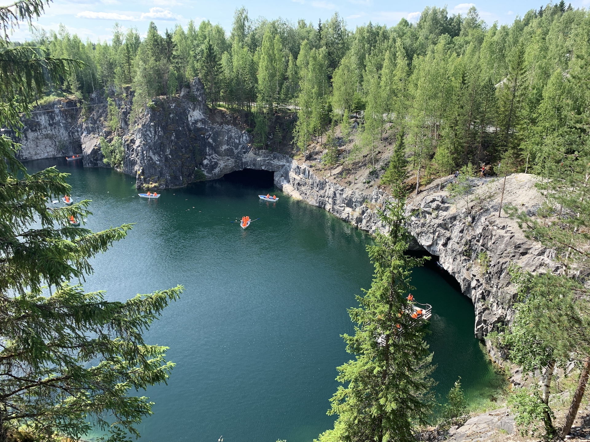 Карелия рускеала база отдыха